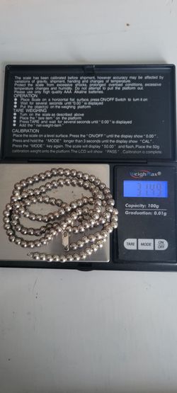 925 Silver necklace