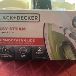 Black And Decker Steamer Iron 
