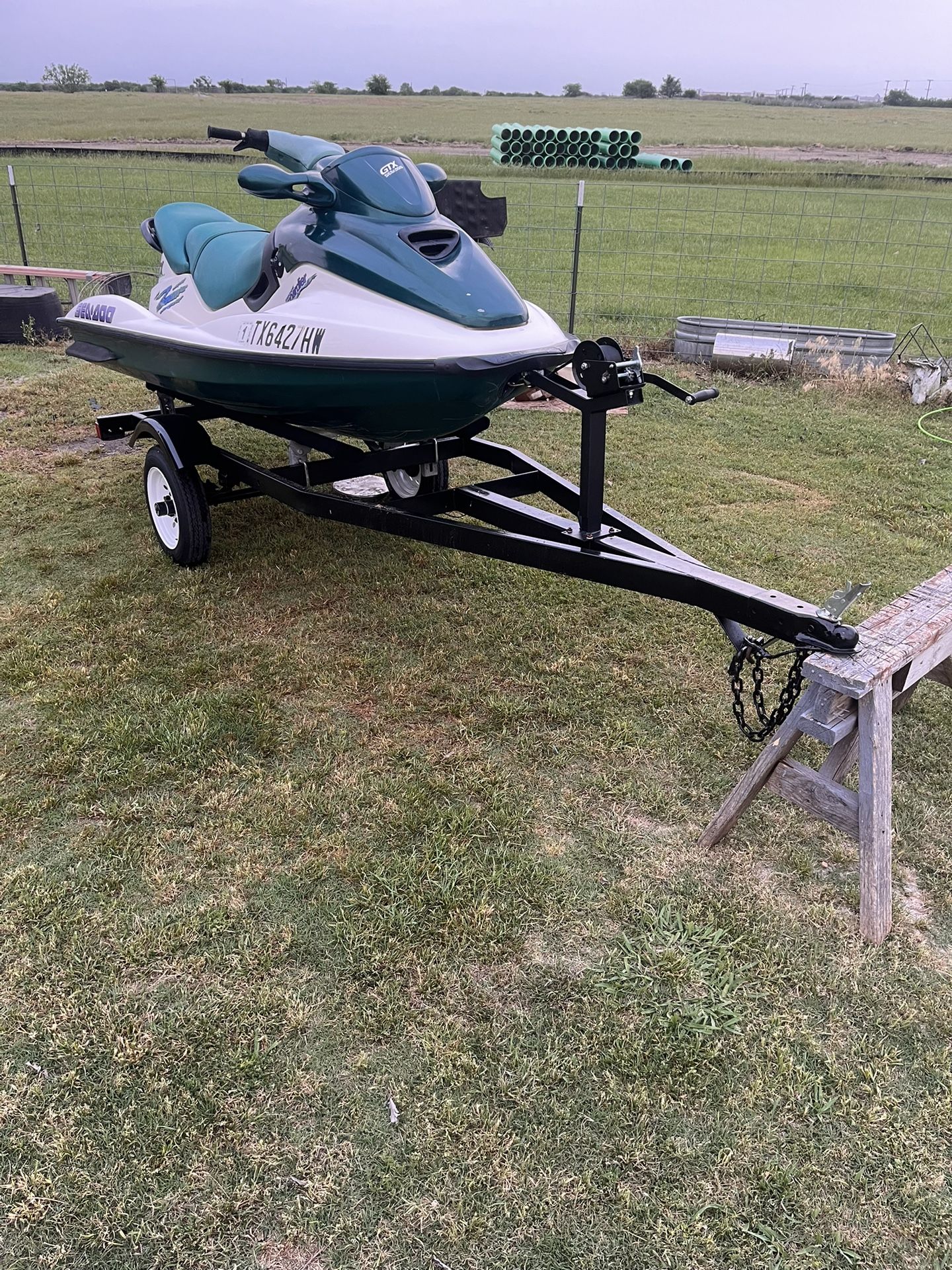 1997 Seadoo Gtx 2 Stroke 2 Cylinder Twin Carb Jetski