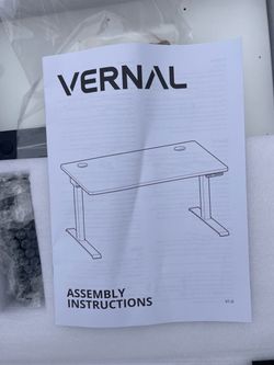 Brand New VERNAL Standing Desk – Desktop Only Brand new VERNAL standing desk desktop/tabletop only. 48X30 inch