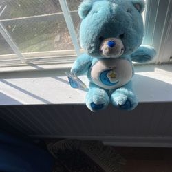 Vintage Plush Care Bears Bedtime Bear