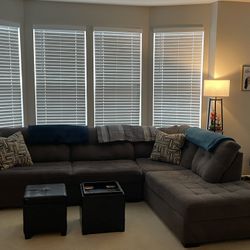 Charcoal Grey Sectional