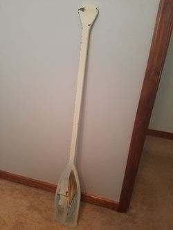 Hand painted paddle