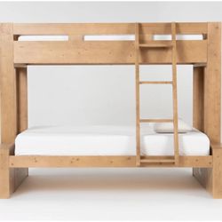 Bunk Bed Living Spaces + Twin Mattress 