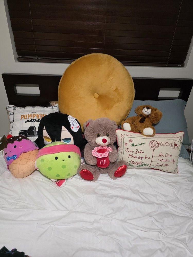 Queen Bed Frame and Mattress