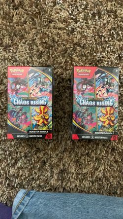 Pokémon Chaos Rising Booster Bundles