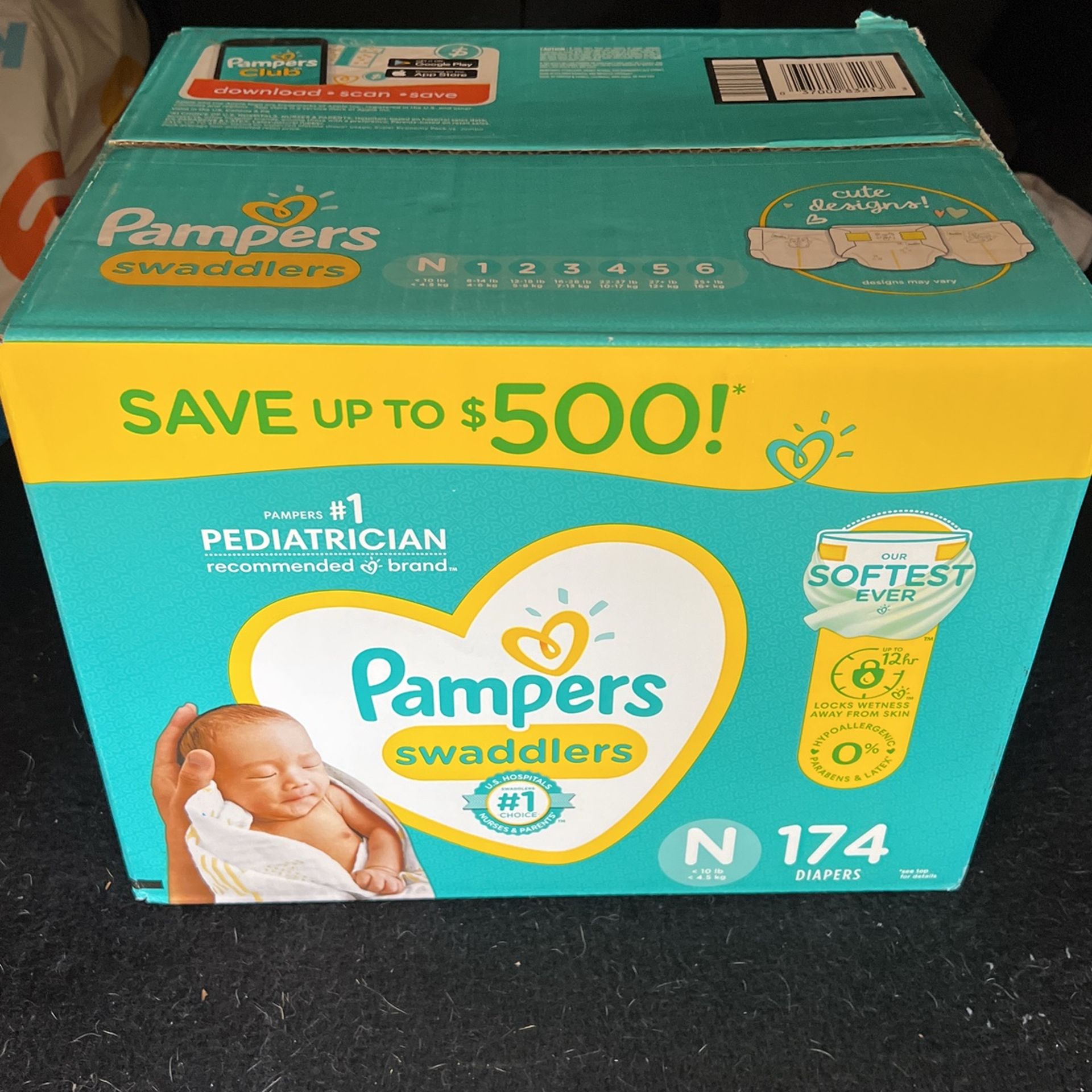 Pampers Size Newborn