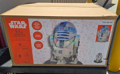 Star Wars 3.5 ft Animated LED R2-D2 Figure