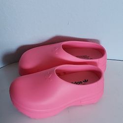 Adidas Original Womens ADIFOM STAN MULE Slides Shoes PINK Size 6