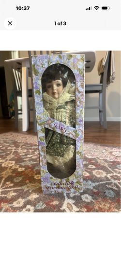 Mary Collectible Porcelain Doll in Box