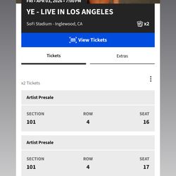 Ye Los Angeles Concert