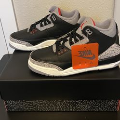 Jordan 3 Black Cement 5.5Y