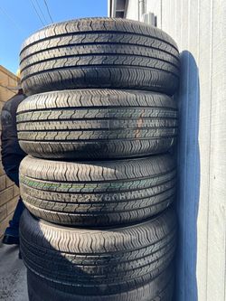 225/60r16 hankoon tires en excelentes condiciones de vida las 4