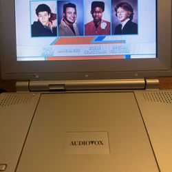 Audiovox Portable DVD Player With Case 
