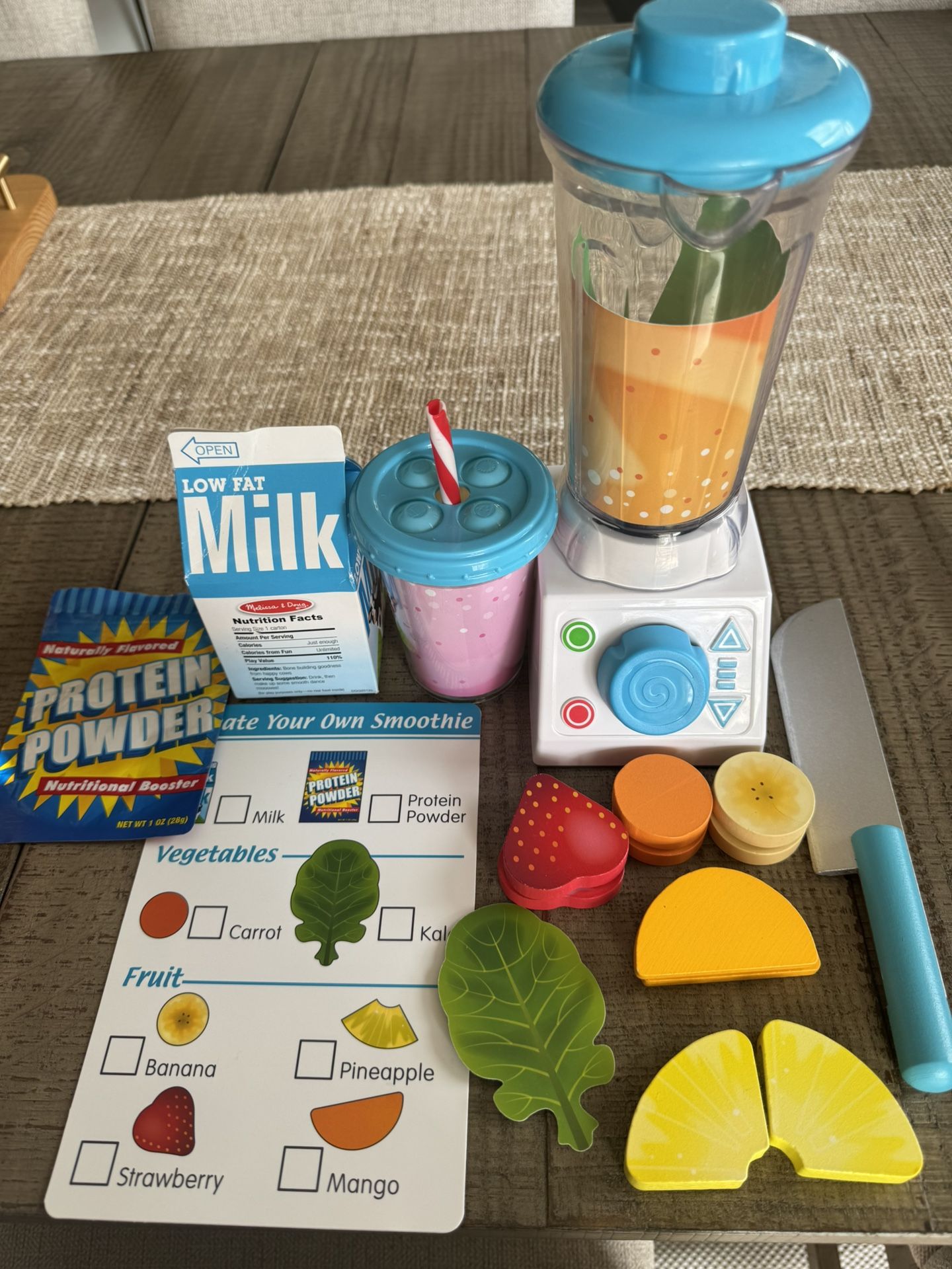 Toy Smoothie Set