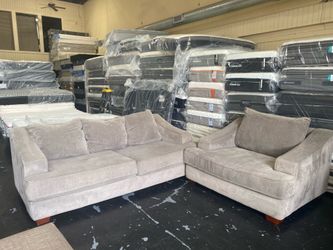 fabric sofa & chair