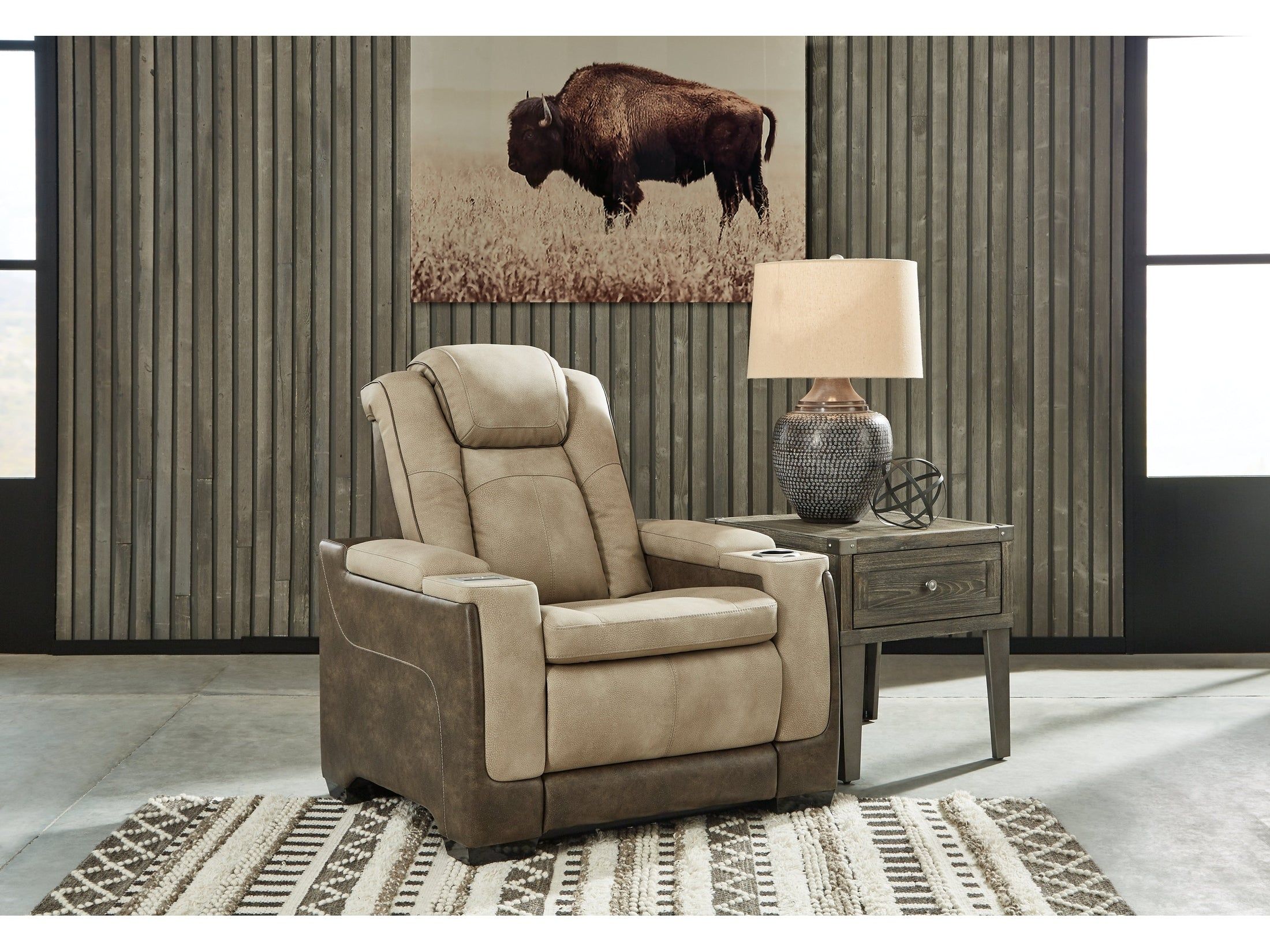 Next-Gen DuraPella Sand Power Recliner