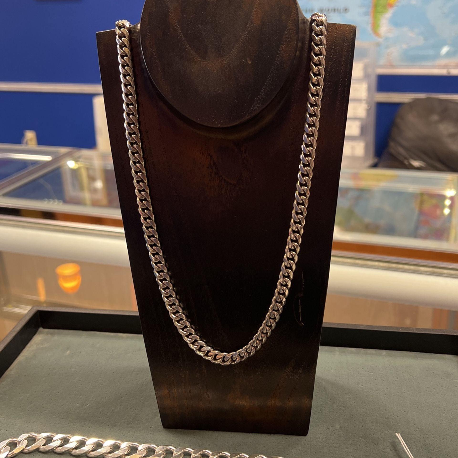 Silver Cuban Link