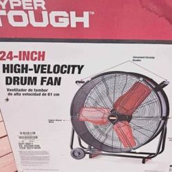 Hyper Tough High Velocity Tilted Drum Fan, 24inches