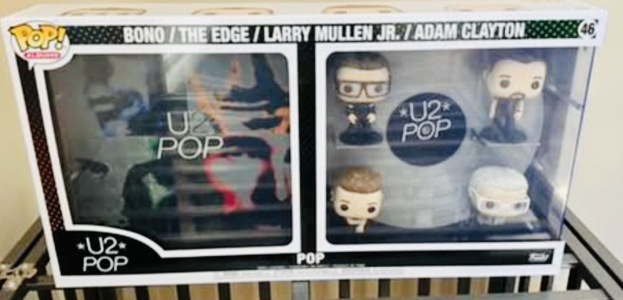 Funko Pop U2 albums deluxe set 46 (brand new)