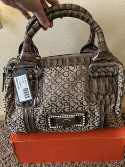 Y2K Croc skin Guess bag