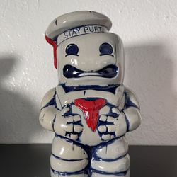 Mondo Ghostbusters Stay Puft Marshmallow Man Ceramic Tiki Mug