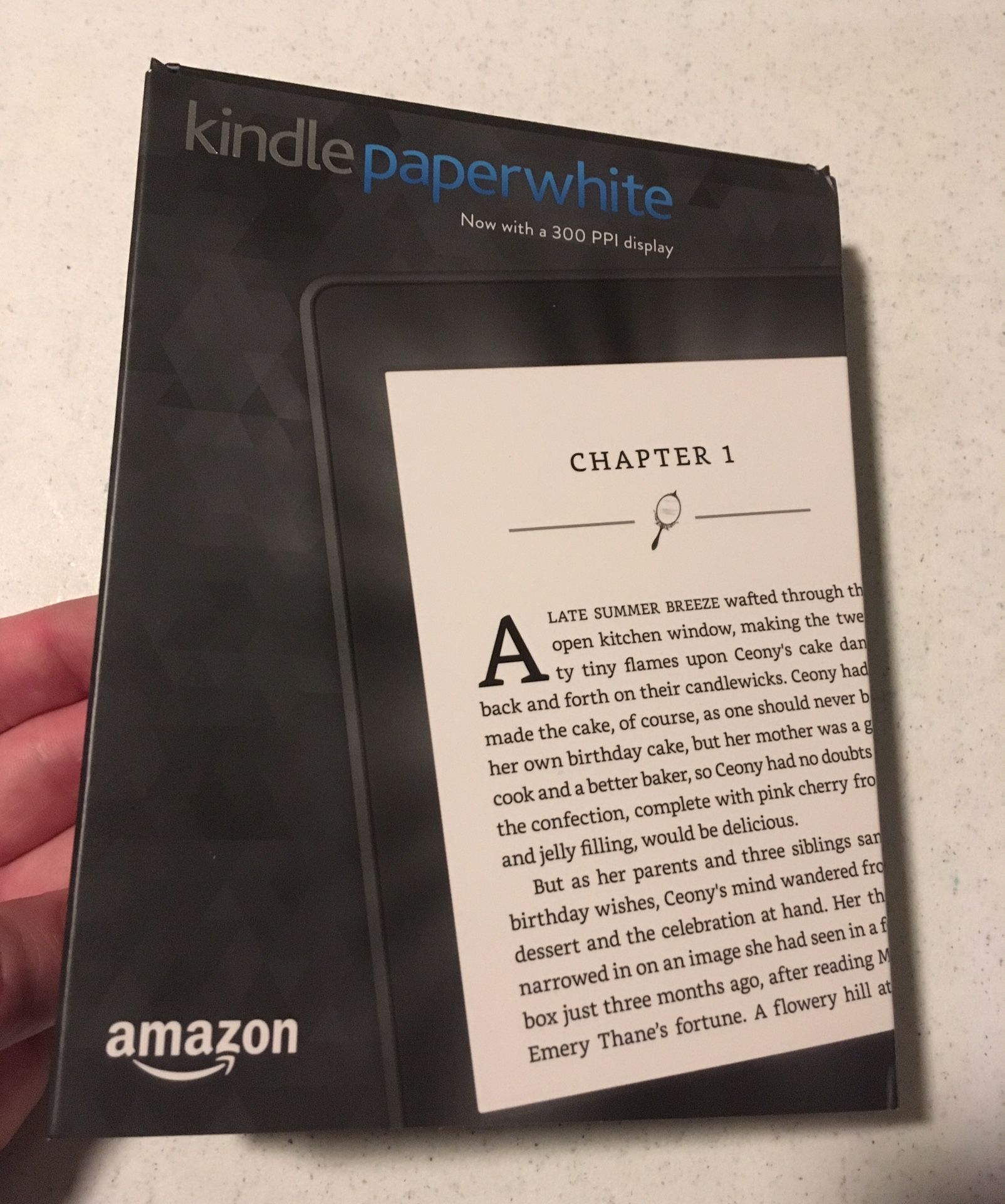 Kindle Paperwhite ereader by Amazon book reader