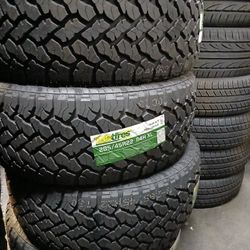4 New Tires Installed/ 4 Llantas Nuevas Instaladas 285/45/22 TBB Tires 