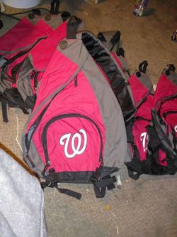 Washington nationals back packs