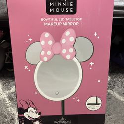 Minnie Mouse LED makeup Mirror