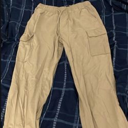 Beige cargo pants 