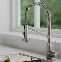 Kraus KPF-1610SFS Bolden 1.8 GPM 18" Pull-Down Spray Kitchen Faucet Stainless Steel
