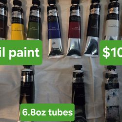New/used oil paint sold together or separately