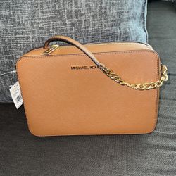 Brown Michael Kors Crossbody