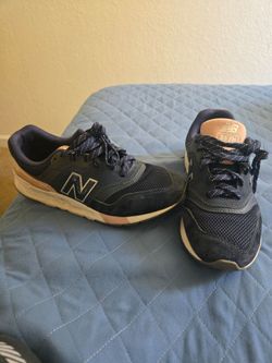 Blue and Pink New Balance 997H  size 8