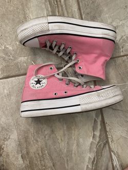 Custom pink converse size 7 women’s 