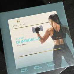 Dumbbell Set 4lbs each 