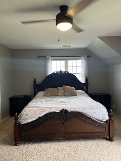 Cal king 6 piece bedroom set