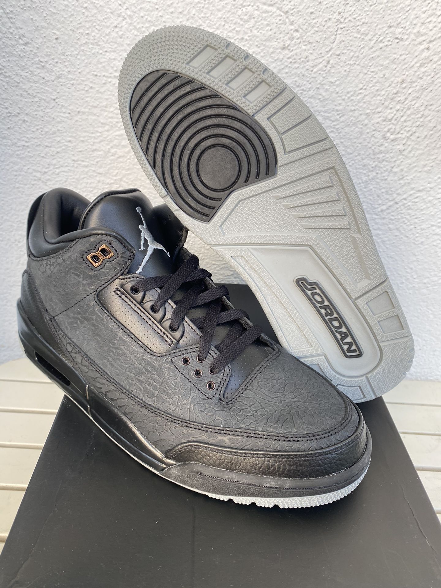 Nike Air Jordan Retro III Black Flip Size 11