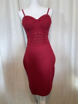 Entry Red Cocktail Dress (large)