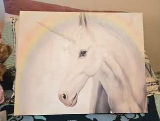 Extra Large Unicorn Canvas