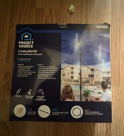 Quick-attach Portable Misting System 20-ft Low pressure 24-sq ft Residential Misting System