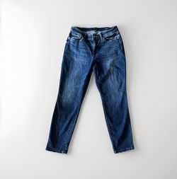 Judy Blue Jeans WMNS 9/29 Blue Denim Boyfriend Fit Dark Wash Mid Rise JB82368DK