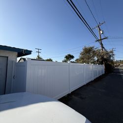 Vinyl Fence