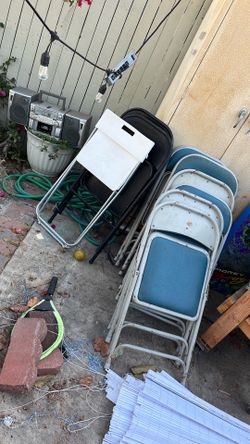 Tables and chairs