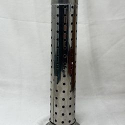 10" Stainless Steel Agarbatti Stand for Puja Incense Stick Holder with Ash Catcher