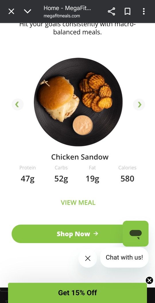 Megafit Subscription Prepackaged Mèals