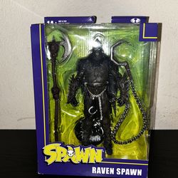 Mcfarlane Toys Spawn Raven Spawn Figurine still in box. Pickup Only.
