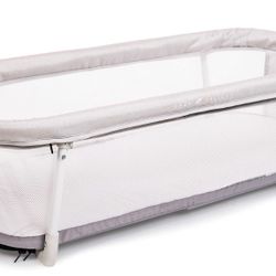 Baby Delight Snuggle Nest Bassinet, Portable Baby Bed, For Infants 0 – 5 Months, Driftwood Grey  Open box item  INVENTORY NUMBER: 100