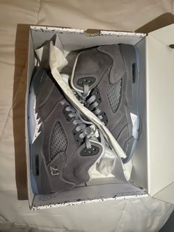 Wolf Grey Jordan 5s